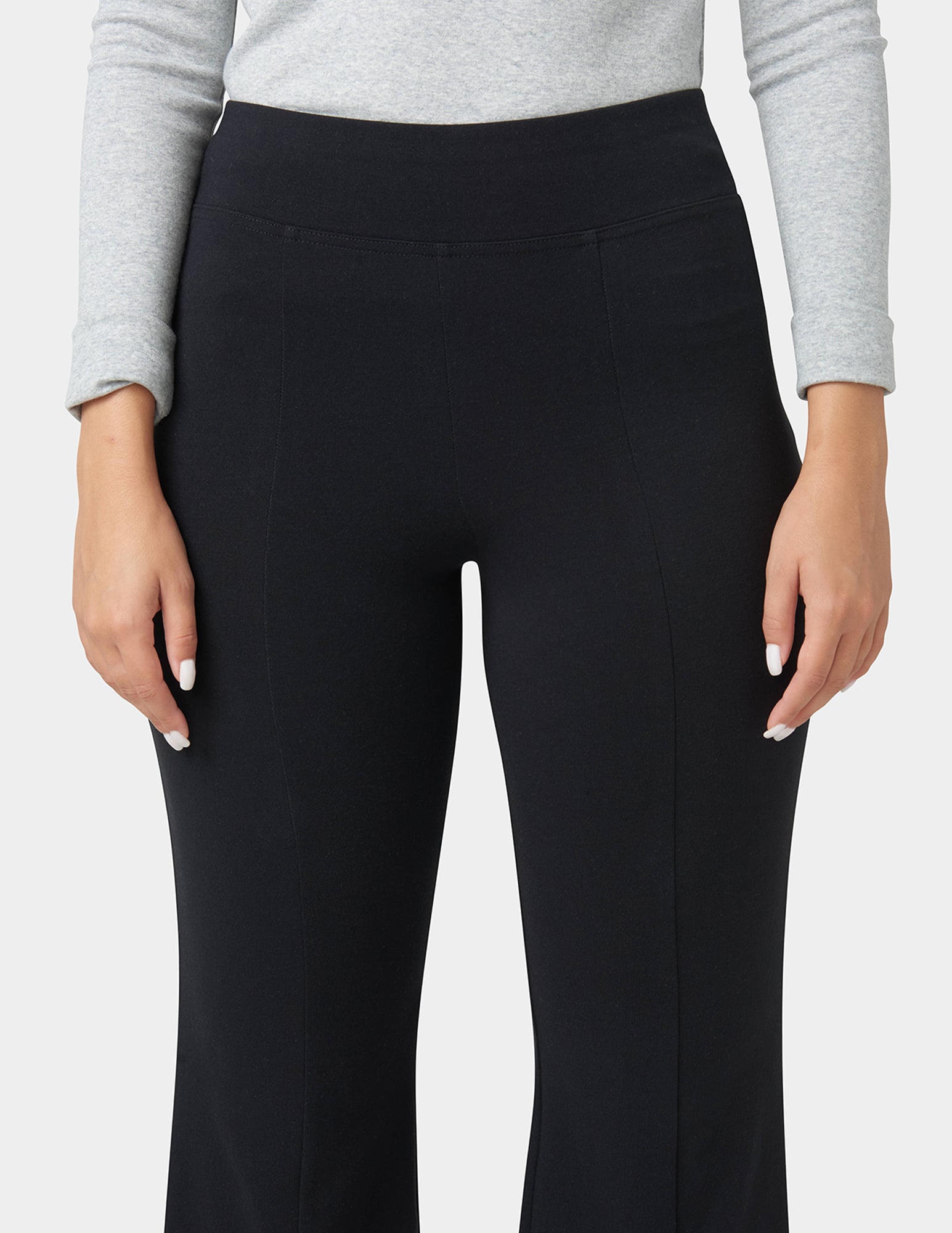 Front Slit Cotton Yoga Pants – HUE