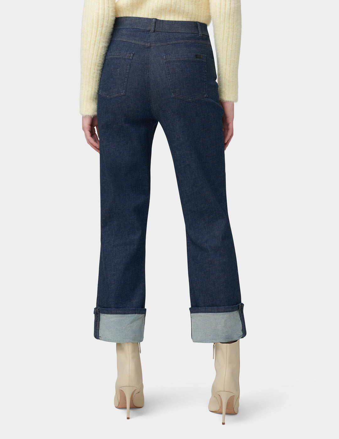 Cuffed Denim Skimmer