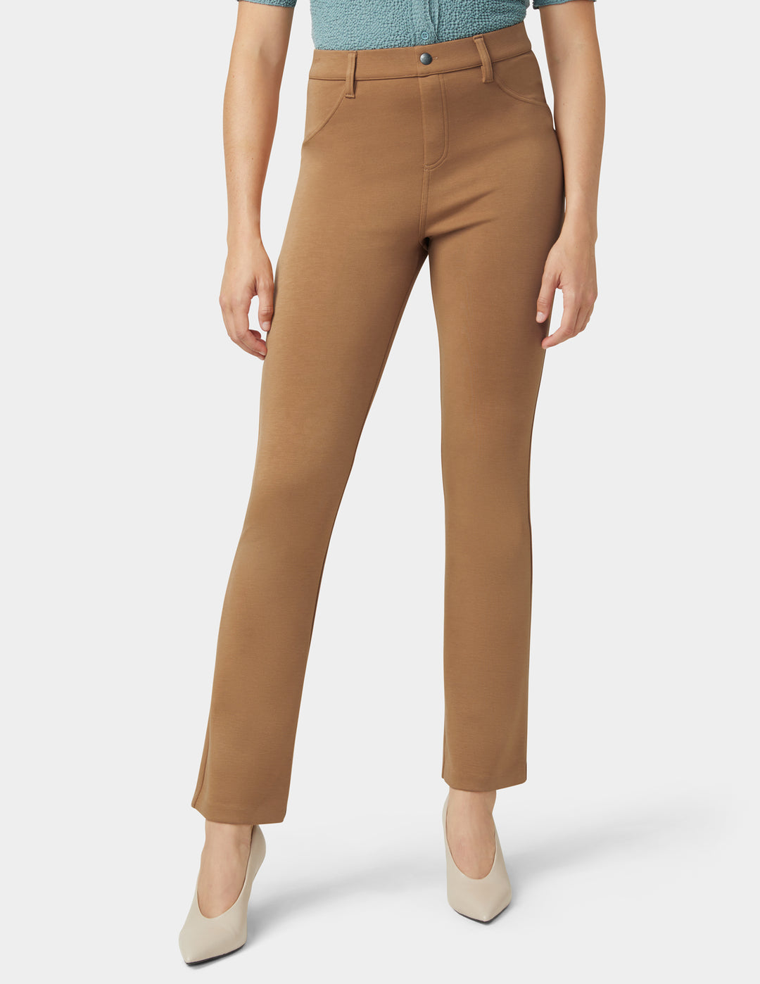 Hue Store - Double Soft Jersey Pant, Brown, Size: XL Hue Store - Double Soft Jersey Pant, Brown, Size: XL