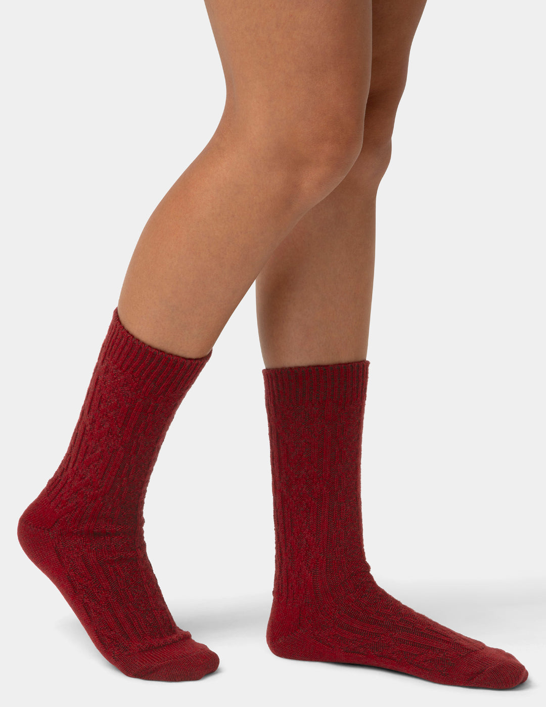 Cable Crew Sock 2 Pair Pack