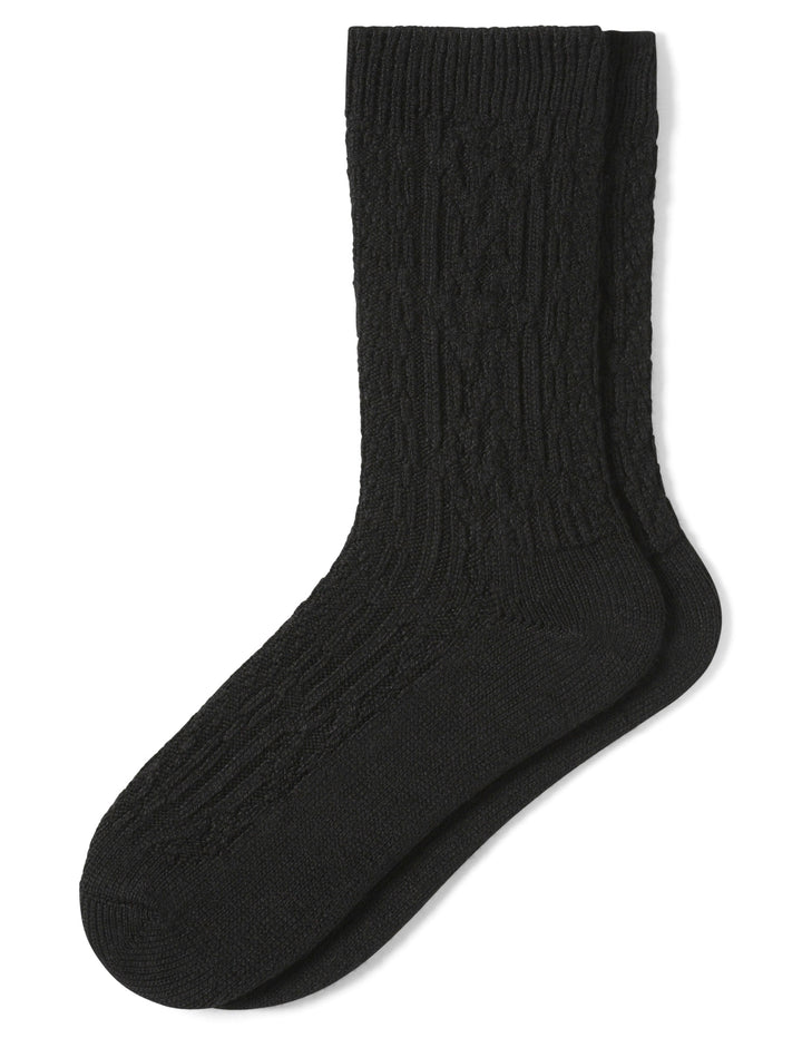 Cable Crew Sock 2 Pair Pack