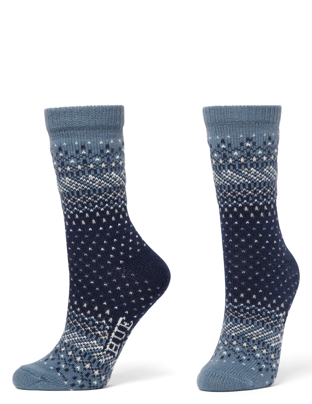 Ombre Fair Isle Sock 2 Pair Pack