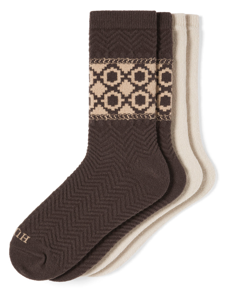 Diamond Sock 2 Pair Pack