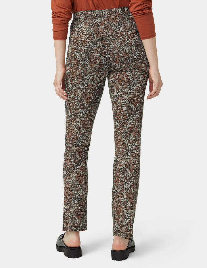 Leopard Denim Baby Bootcut