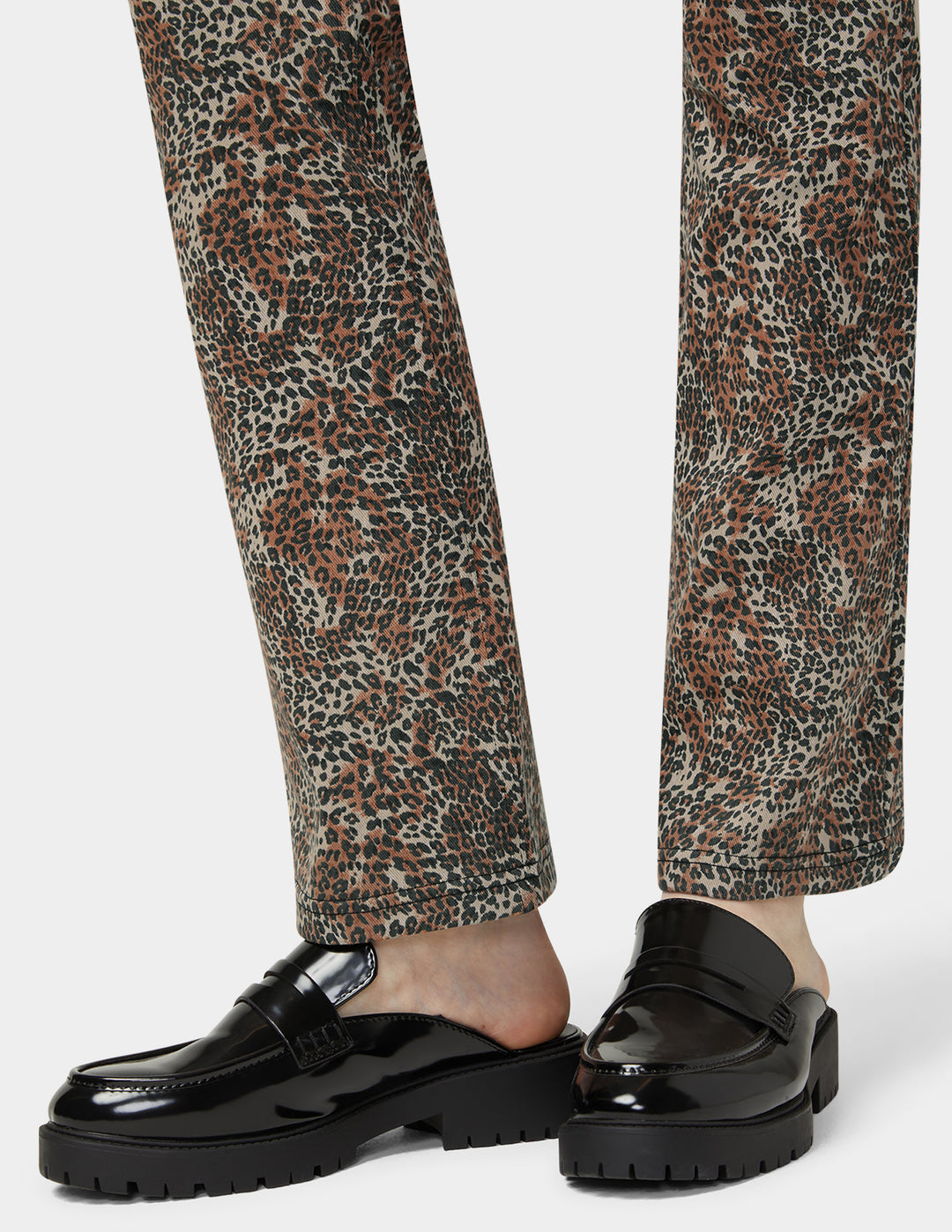 Leopard Denim Baby Bootcut