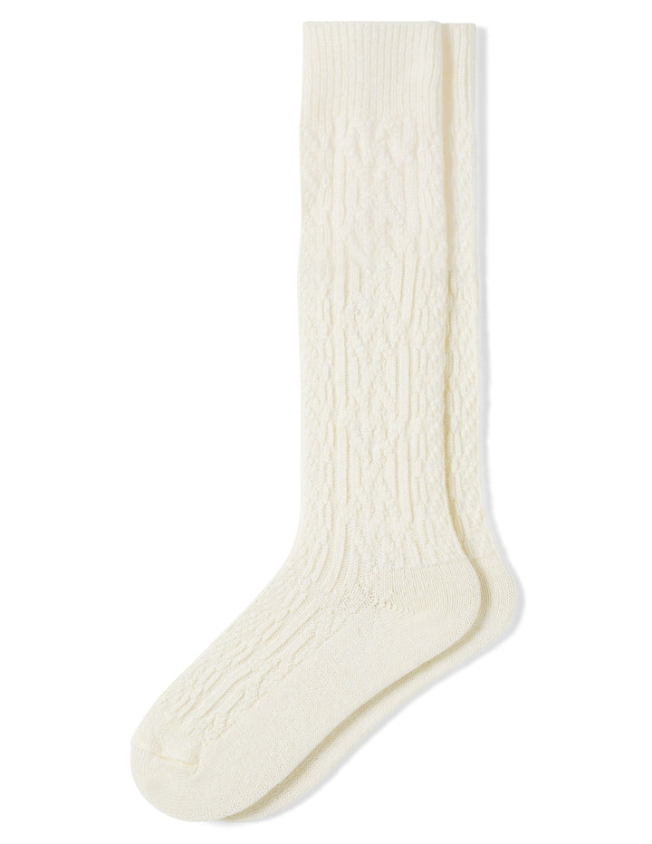 Cable Knee Sock