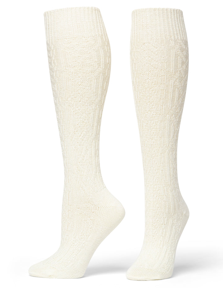 Cable Knee Sock