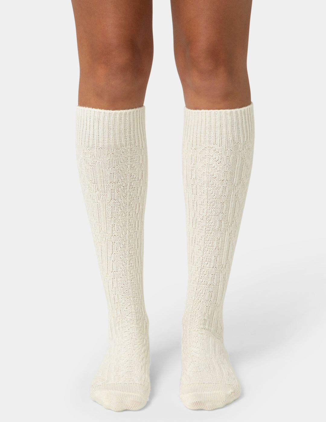 Cable Knee Sock