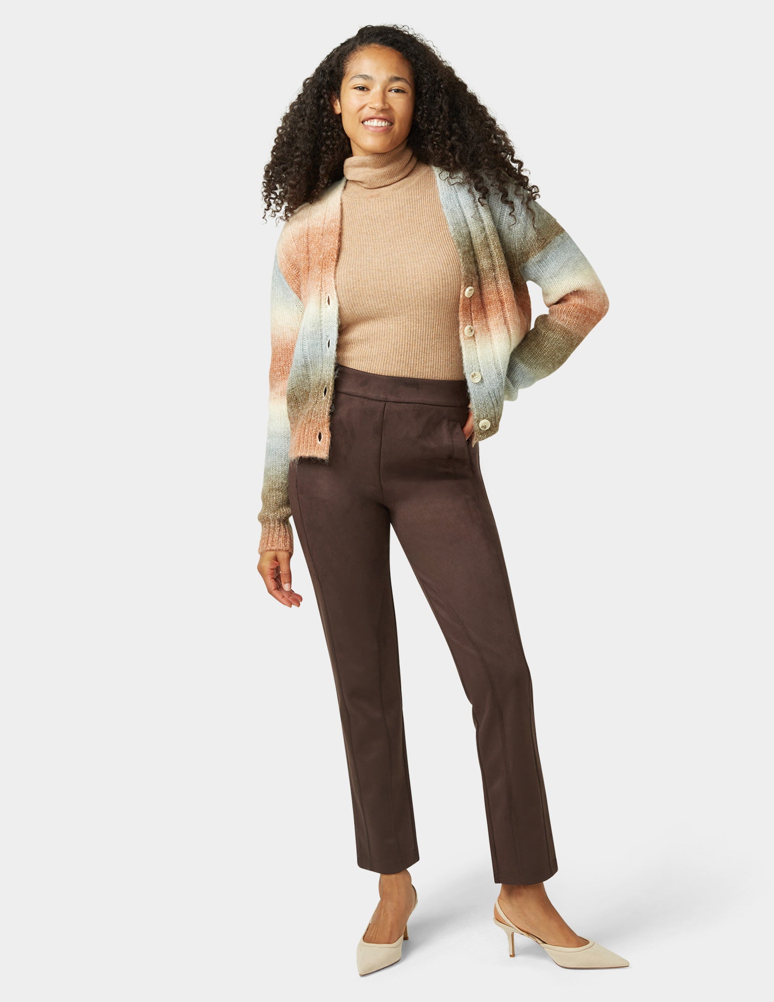 Ride or Die Suede Pull-On Pant – HUE