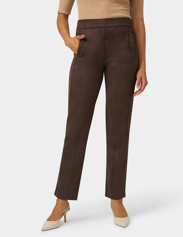Ride or Die Suede Pull-On Pant