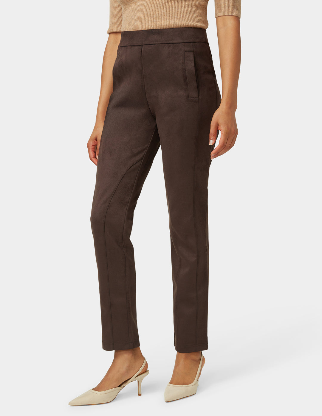 Ride or Die Suede Pull-On Pant
