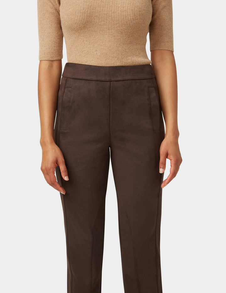 Ride or Die Suede Pull-On Pant