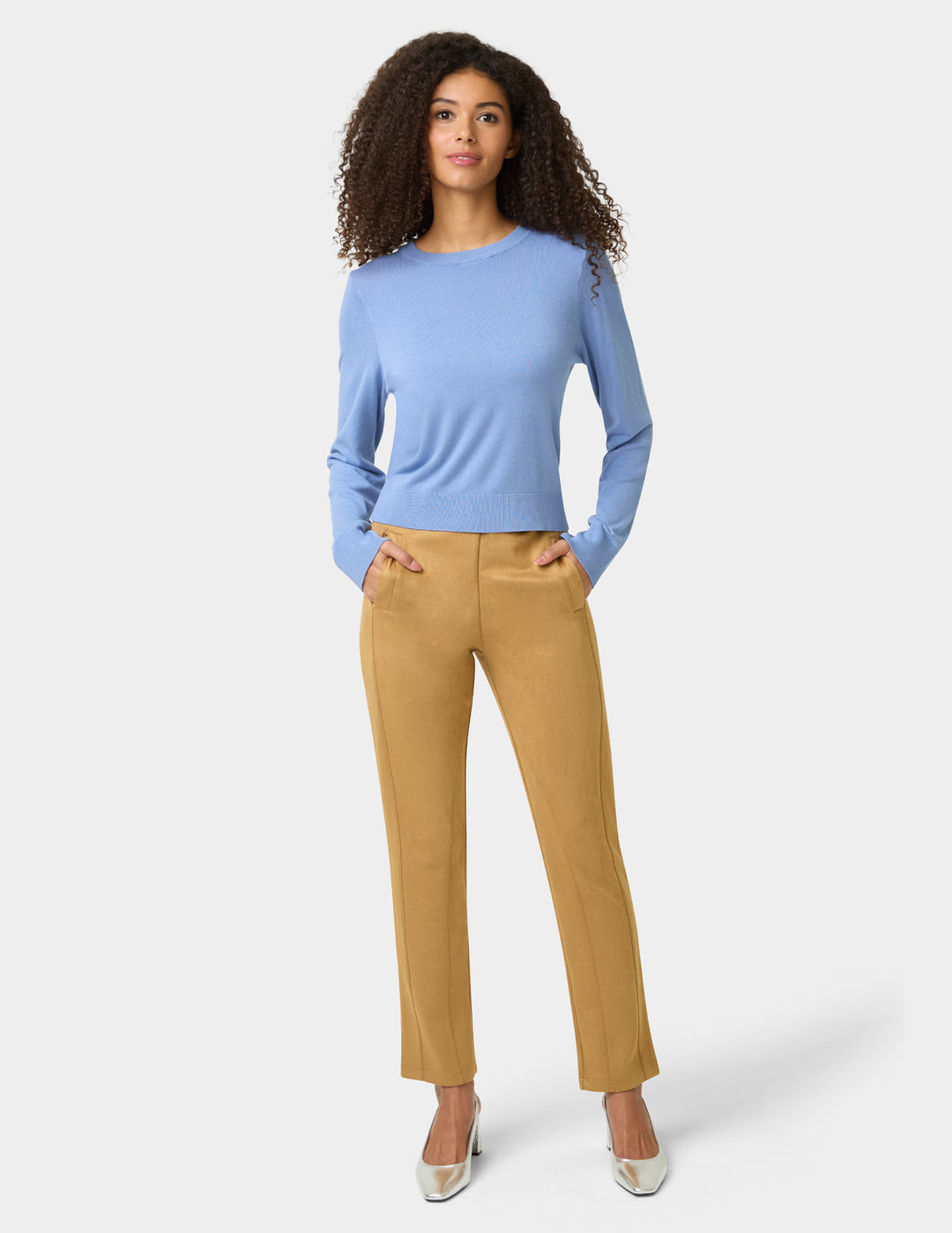 Ride or Die Suede Pull-On Pant