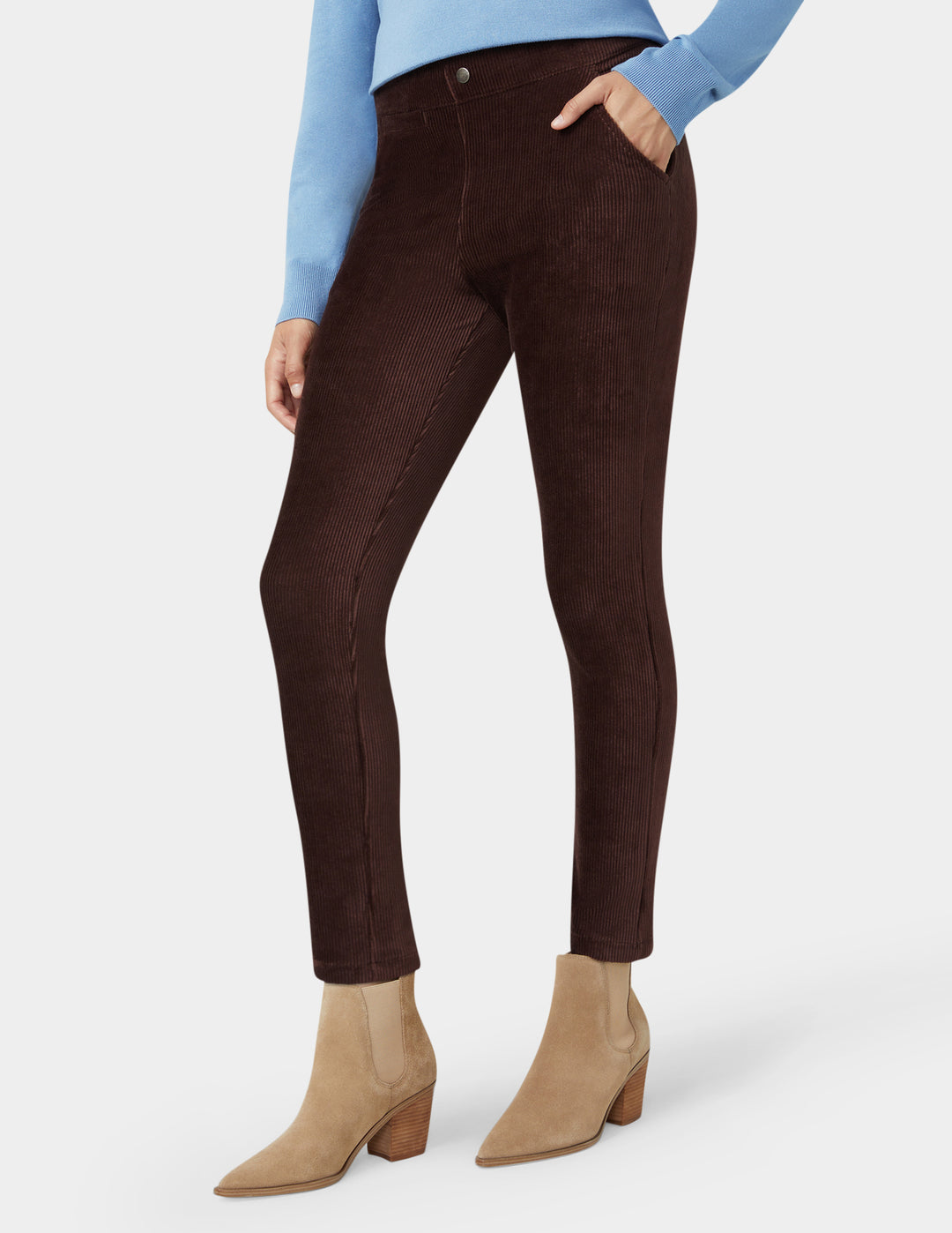 Plush Corduroy Tapered Pants