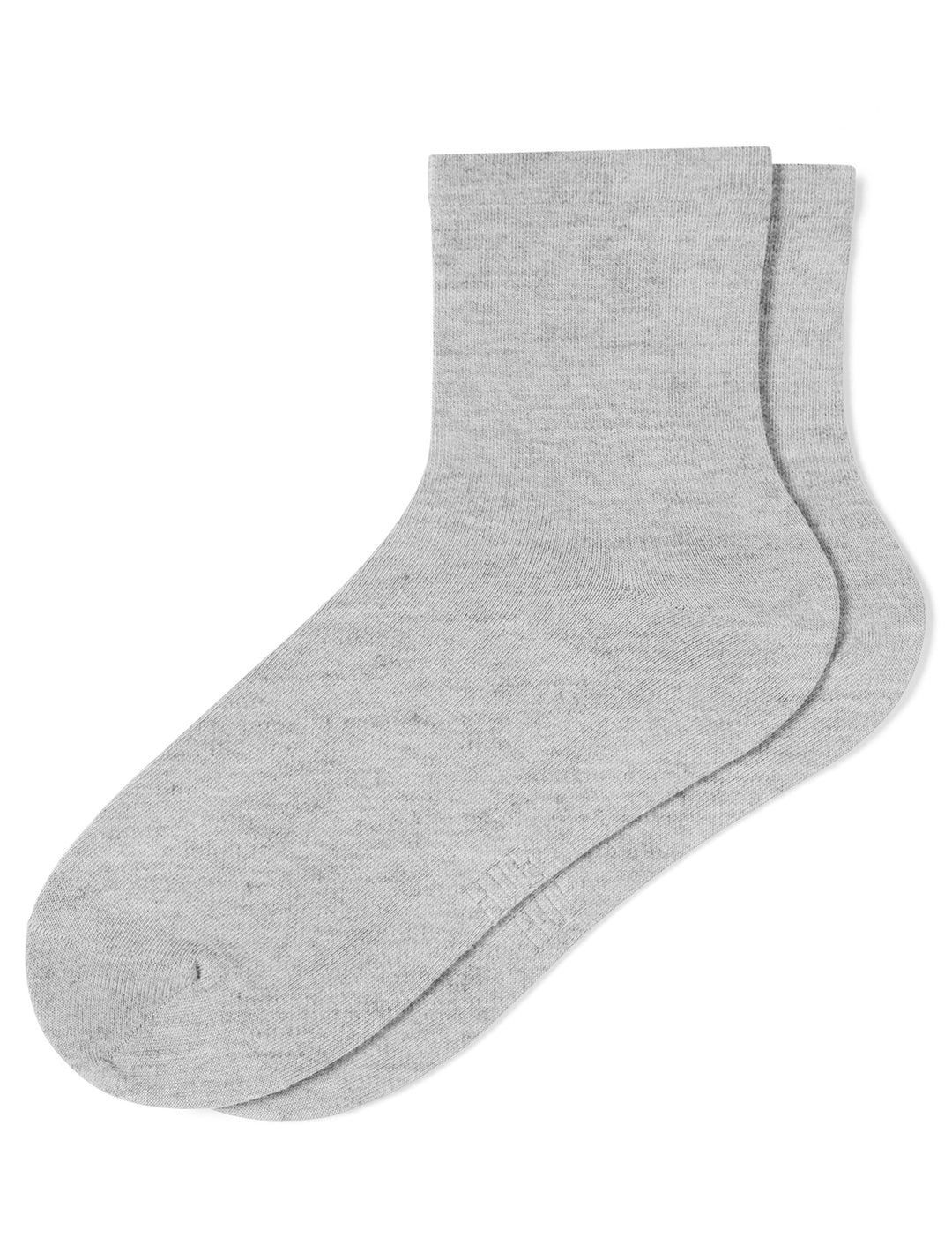 Gray sock on a white background