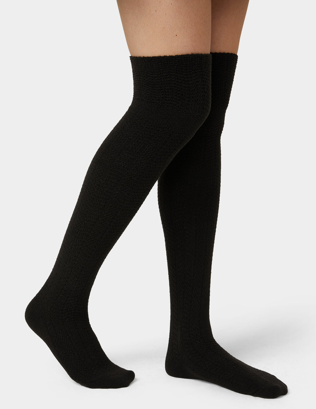 Tonal Houndstooth Knee High