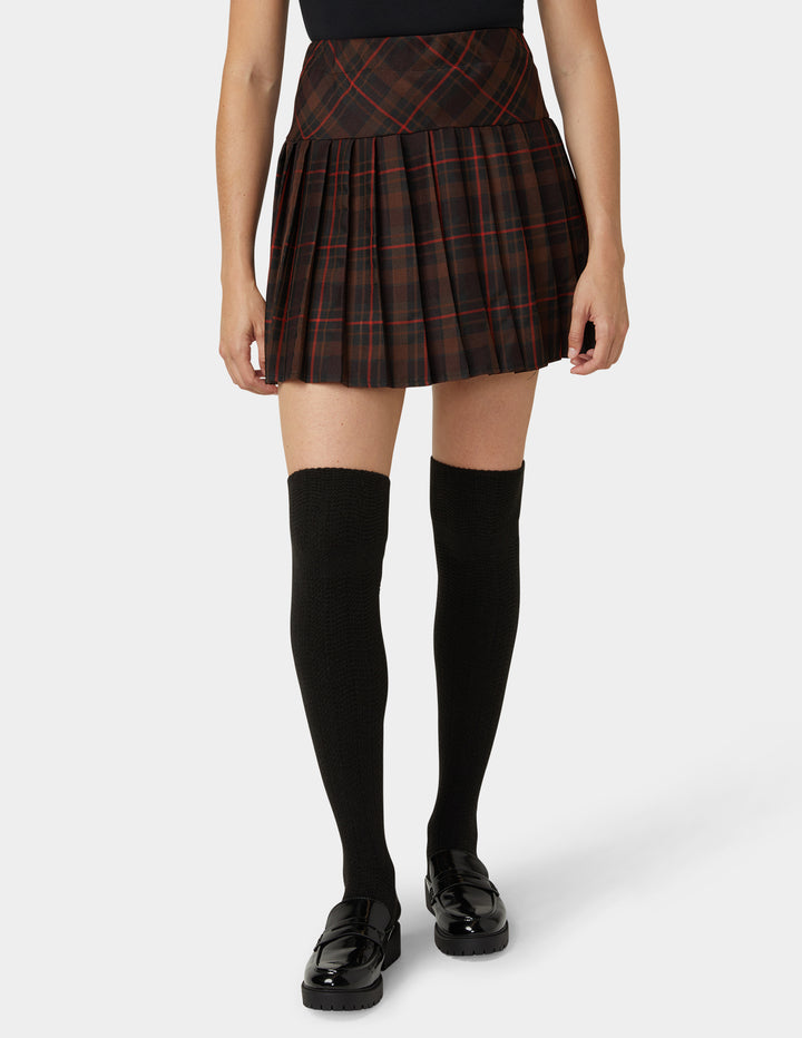 Tonal Houndstooth Knee High