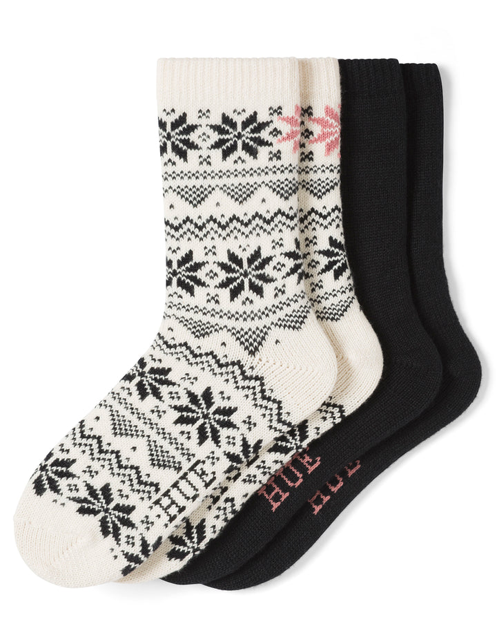 Snowflake Sock 2 Pair Pack