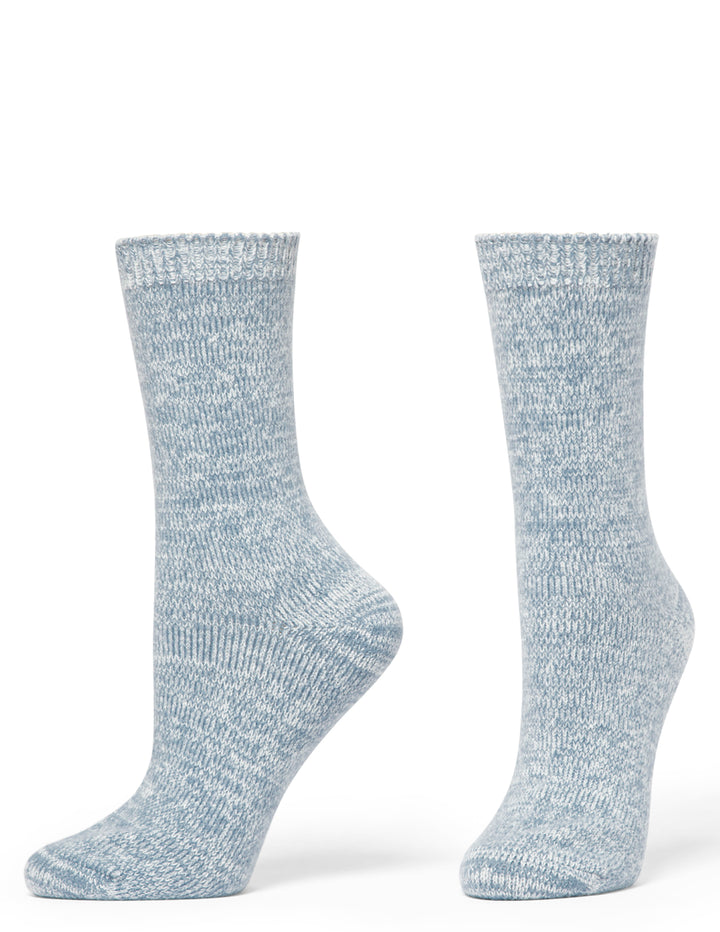 Sparkle Marled Crew Sock 2 Pair Pack