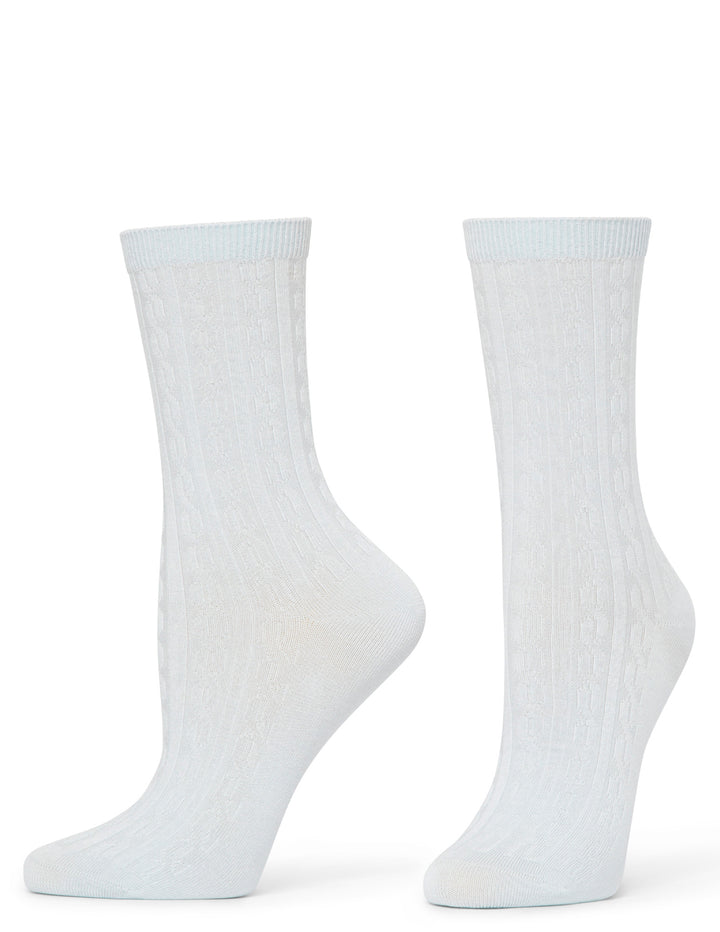 Light blue pair of socks