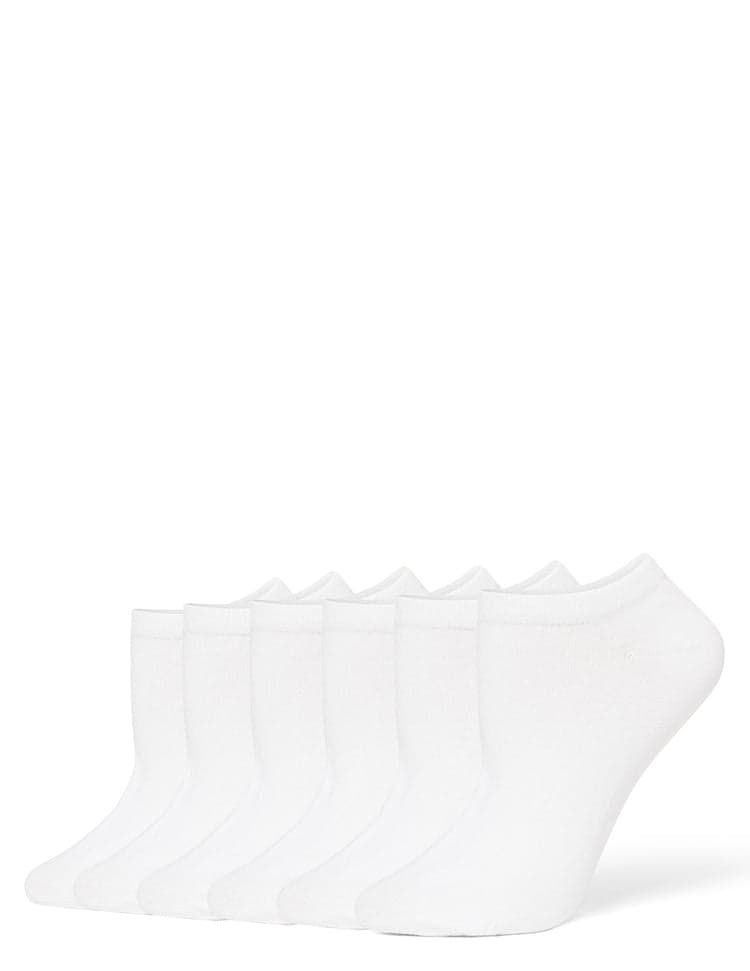 Cotton No Show Liner Socks 6 pack