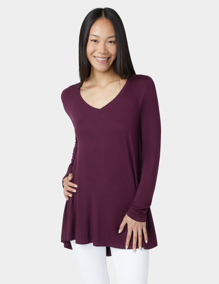 HUE Long Sleeve Legging Tee