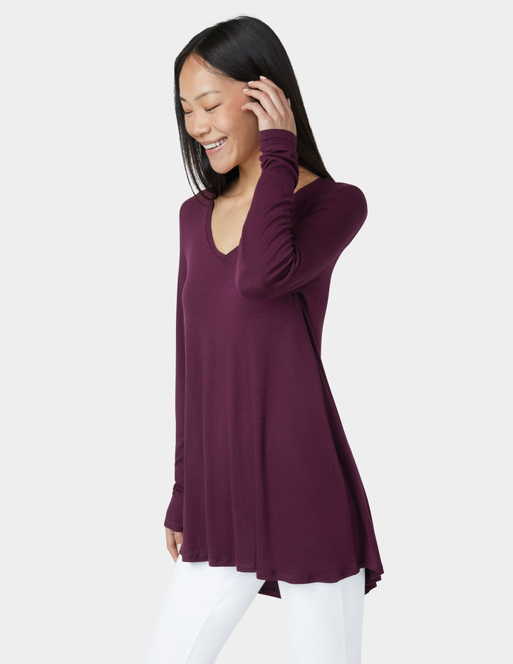 HUE Long Sleeve Legging Tee