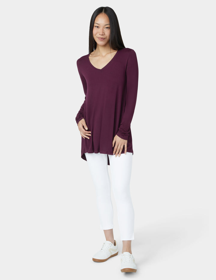 HUE Long Sleeve Legging Tee