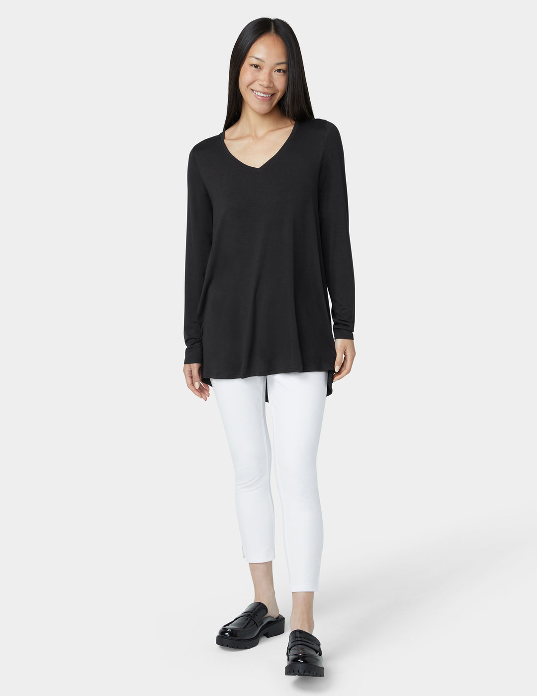 HUE Long Sleeve Legging Tee