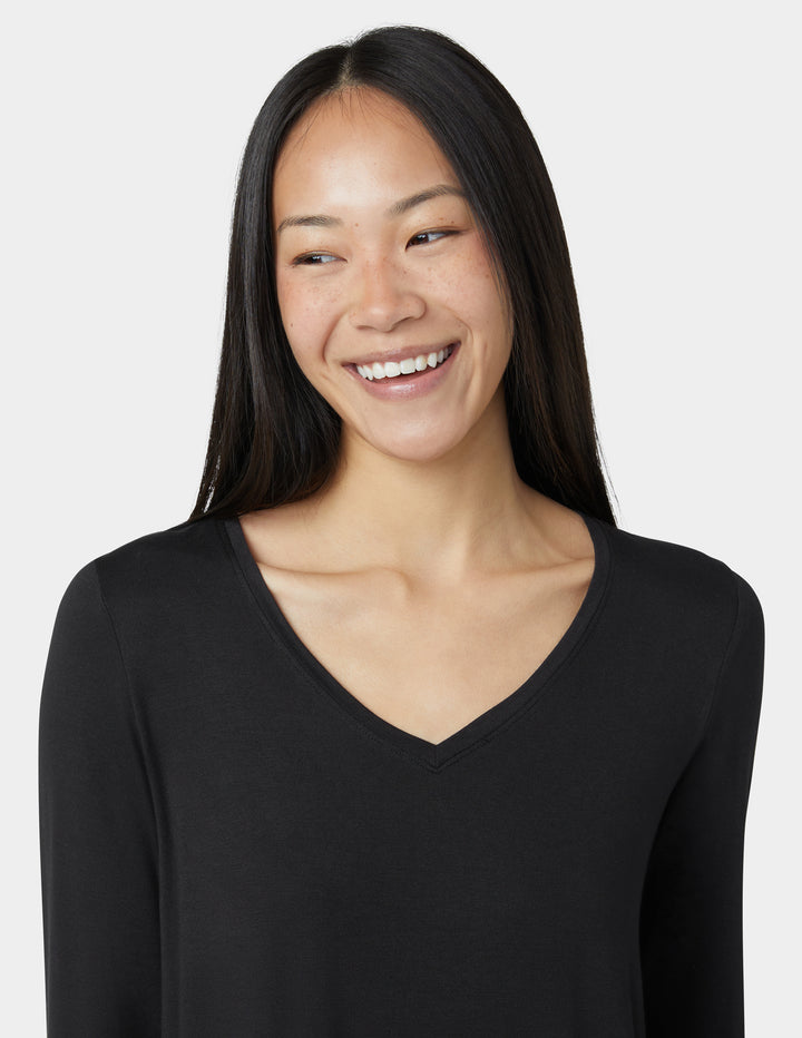 HUE Long Sleeve Legging Tee